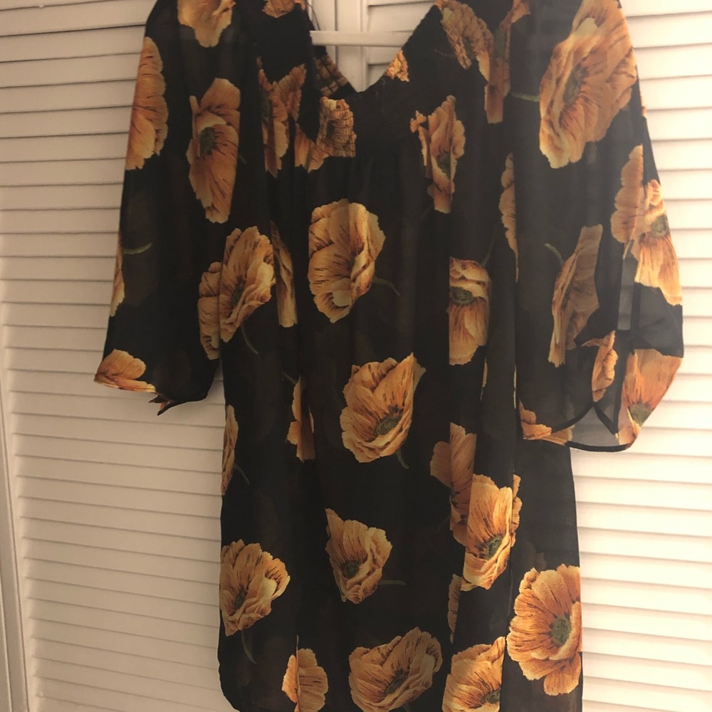 Forever 21 sheer dress /blouse